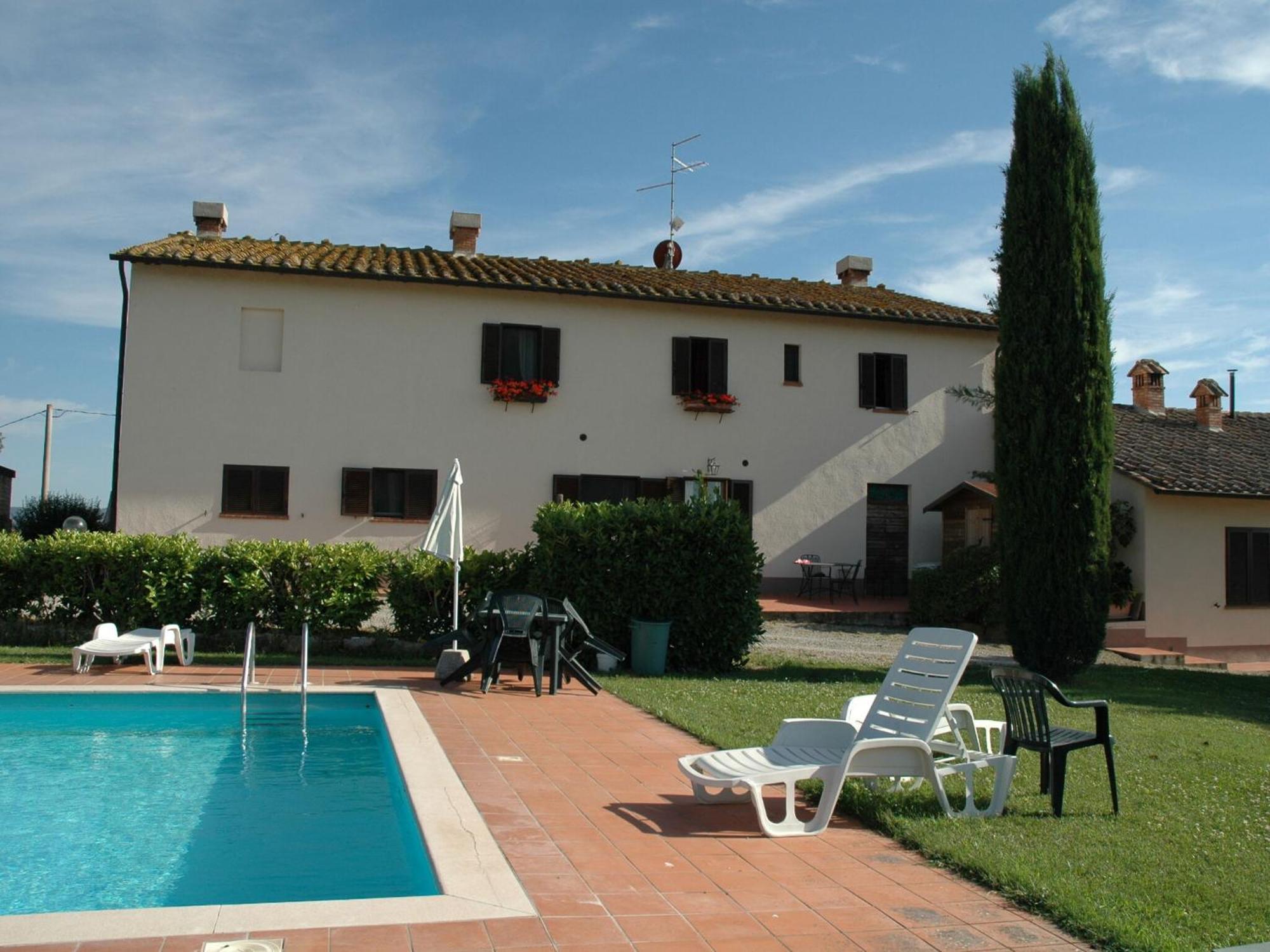 Modern Farmhouse In Pienza With Pool Exteriér fotografie