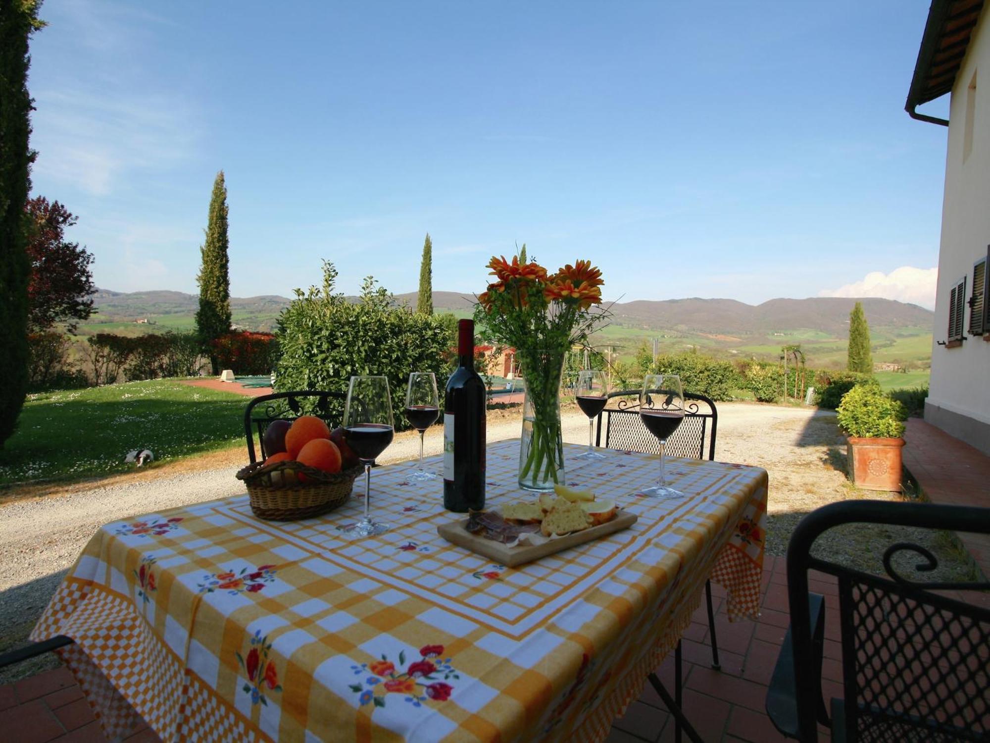 Modern Farmhouse In Pienza With Pool Exteriér fotografie