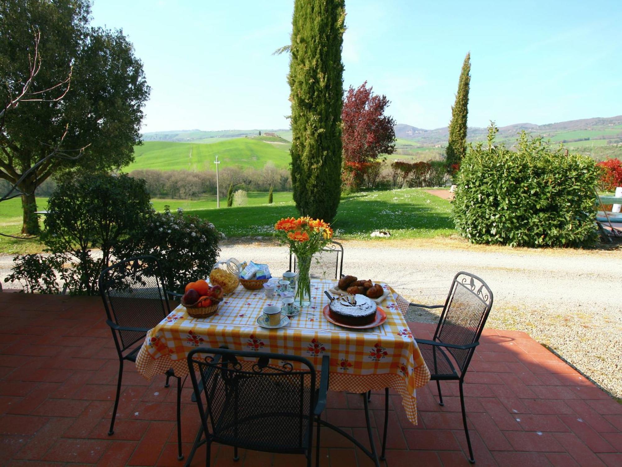 Modern Farmhouse In Pienza With Pool Exteriér fotografie