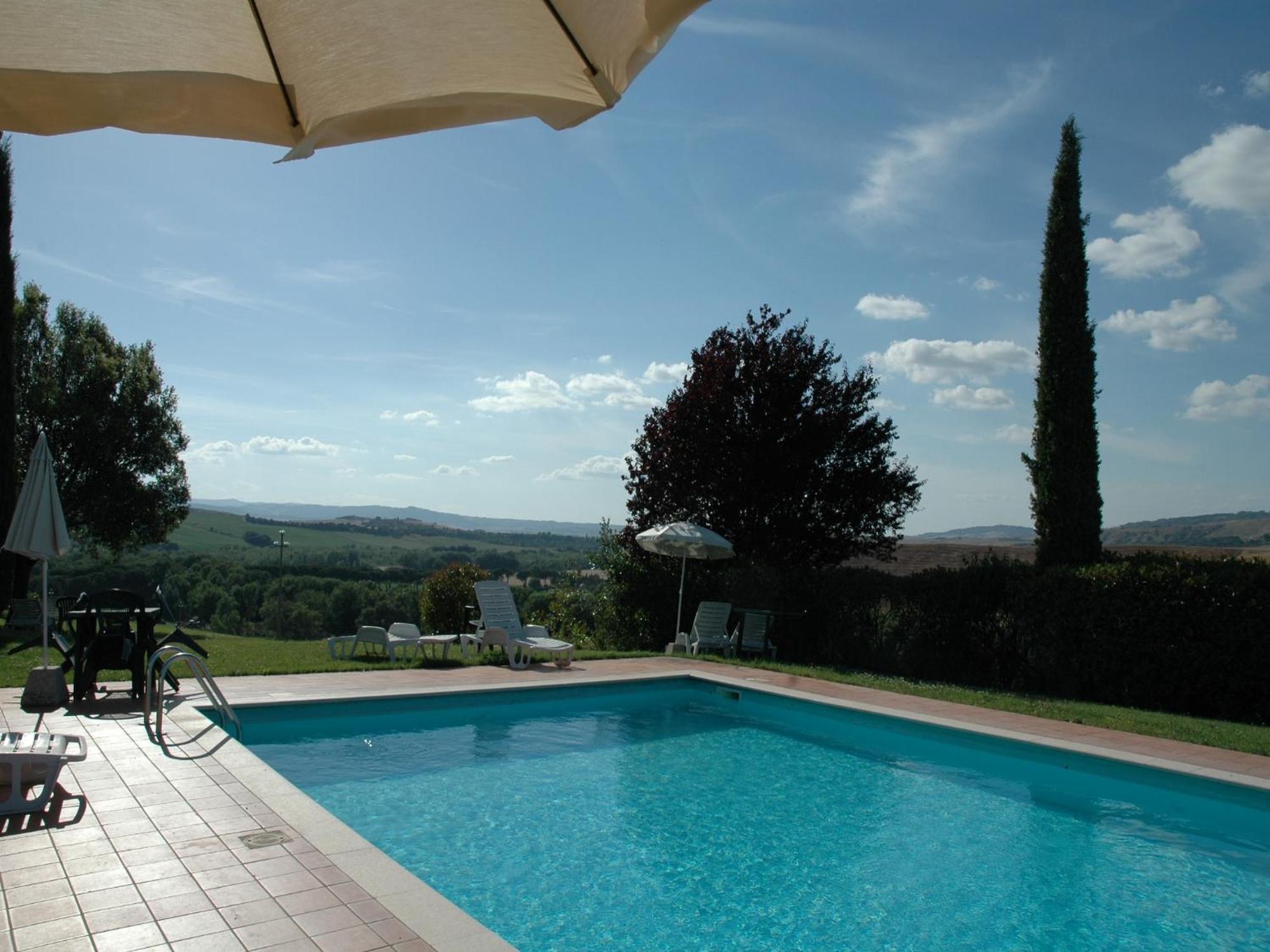 Modern Farmhouse In Pienza With Pool Exteriér fotografie