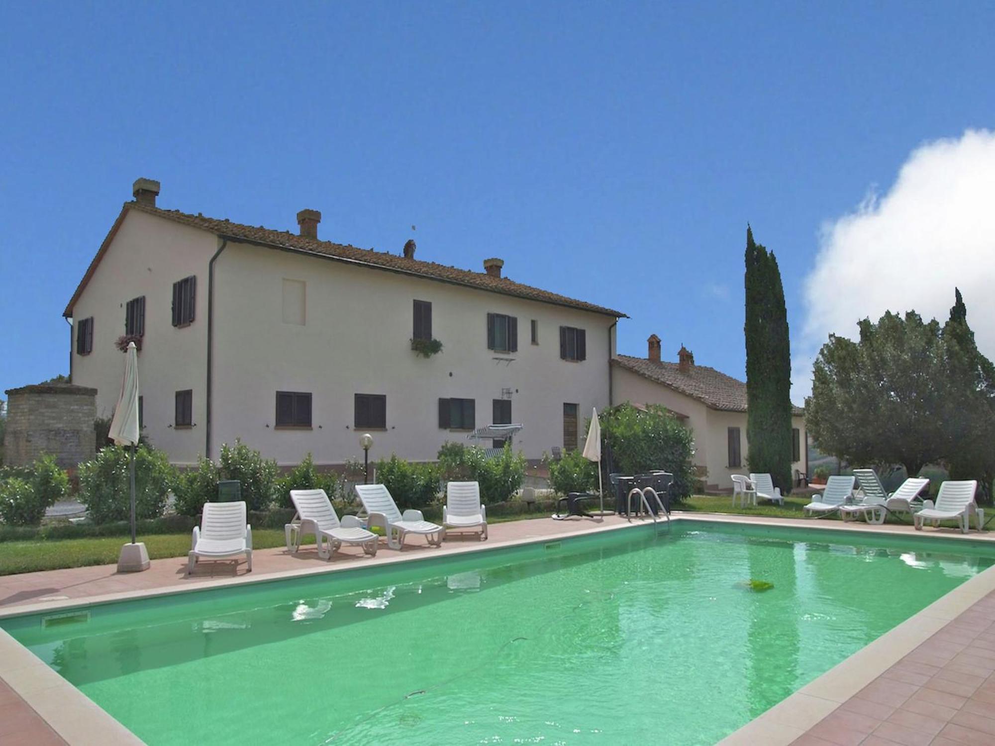 Modern Farmhouse In Pienza With Pool Exteriér fotografie