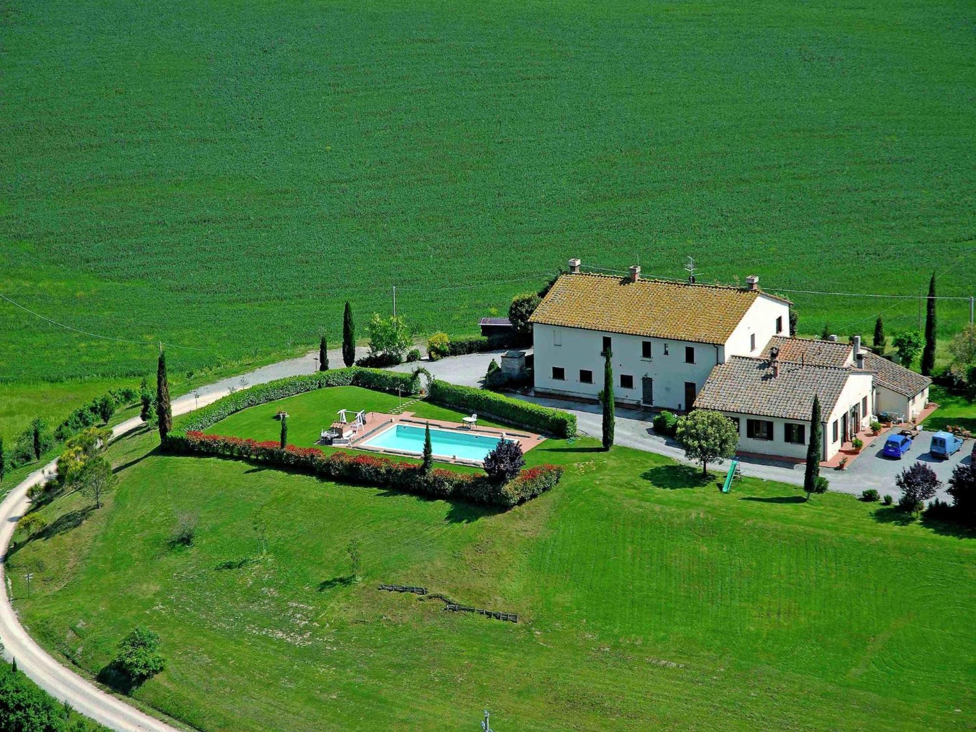 Modern Farmhouse In Pienza With Pool Exteriér fotografie