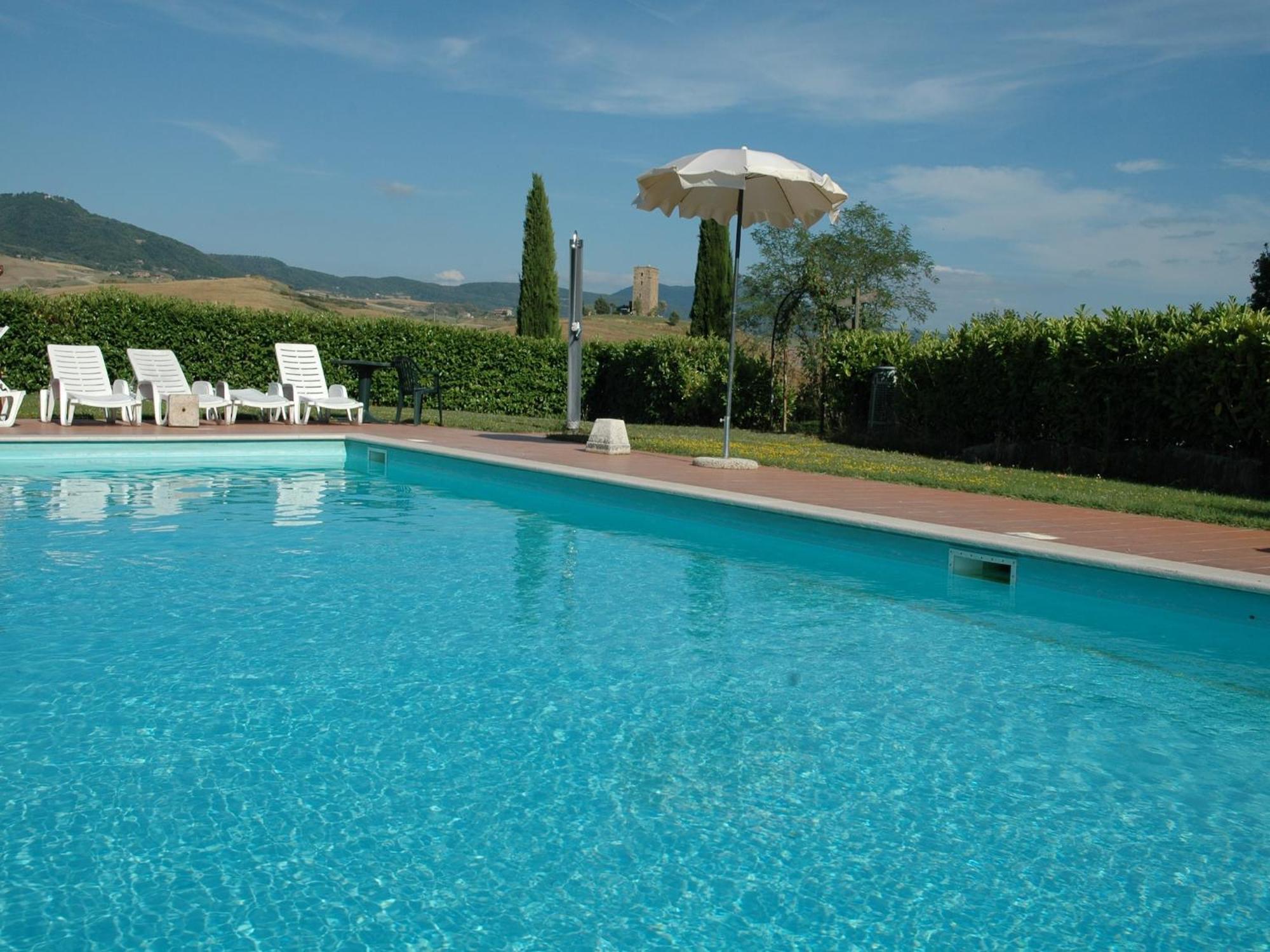 Modern Farmhouse In Pienza With Pool Exteriér fotografie