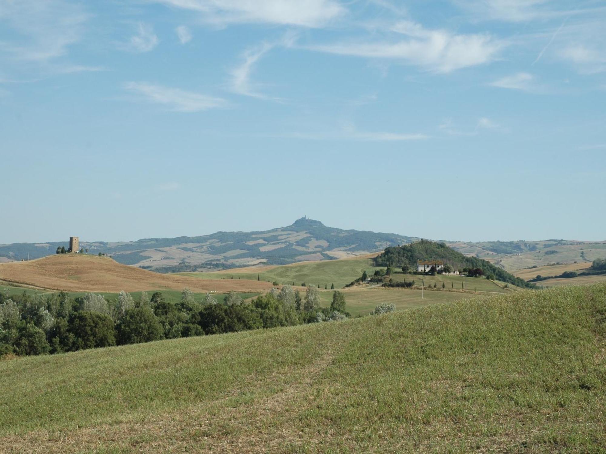 Modern Farmhouse In Pienza With Pool Exteriér fotografie